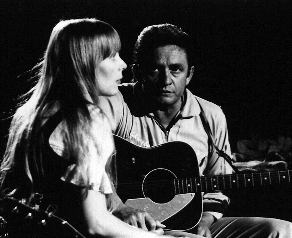 Johnny Cash & Joni Mitchell - Morrison Hotel Gallery