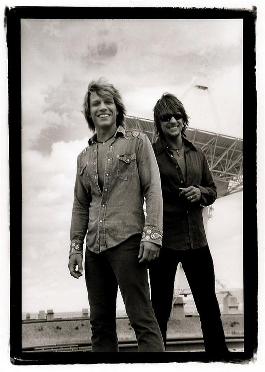 Jon Bon Jovi and Richie Sambora, NM, 2002 - Morrison Hotel Gallery