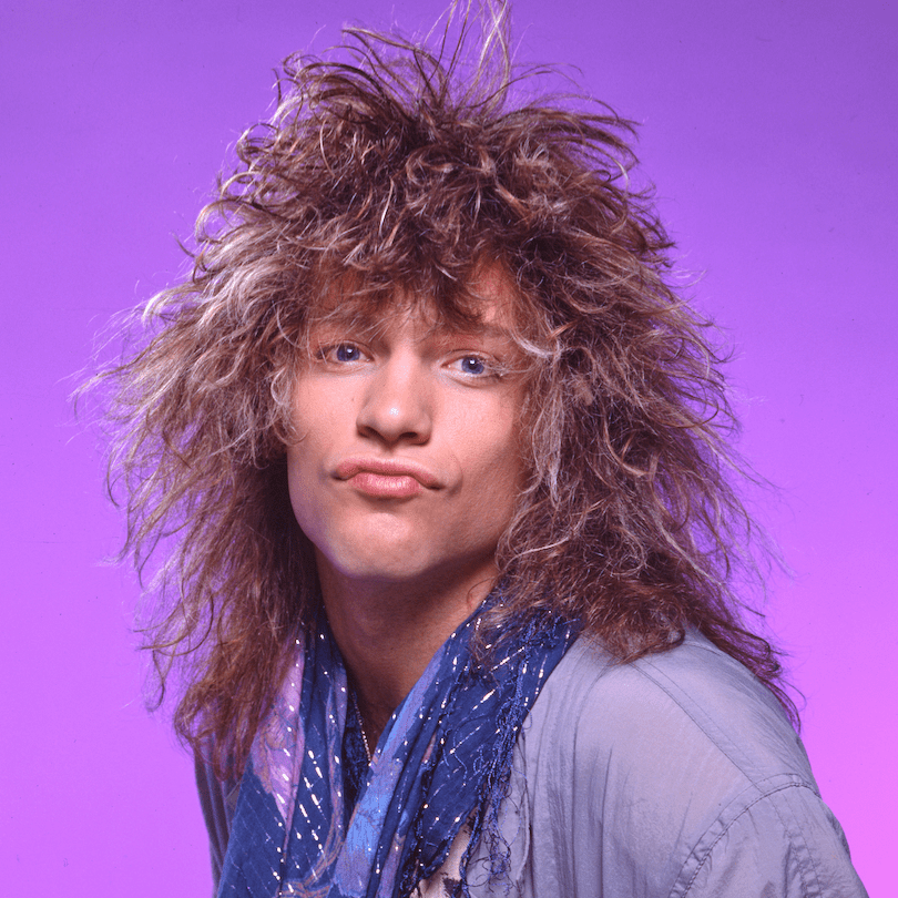 Jon Bon Jovi, Studio, New York City, 1986