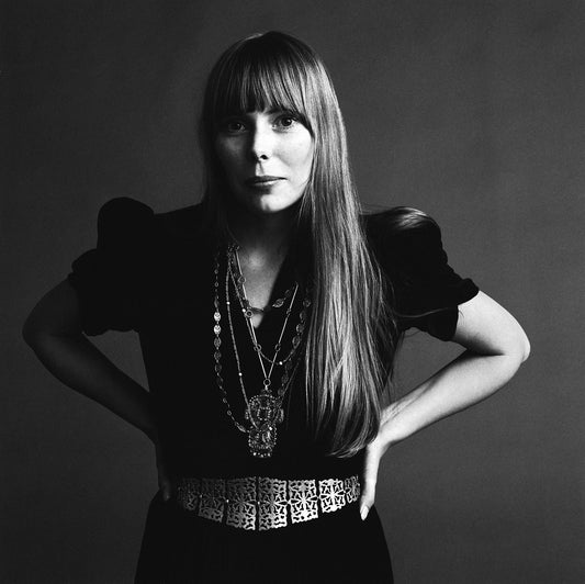 Joni Mitchell - Black Outfit with Belt, 1968 - Morrison Hotel Gallery