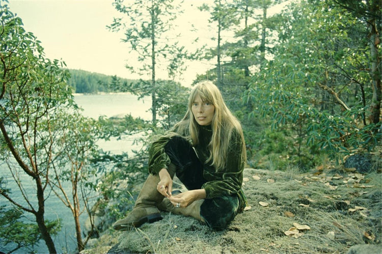 Joni Mitchell, For the Roses Album Cover, British Columbia, September, 1972 - Morrison Hotel Gallery