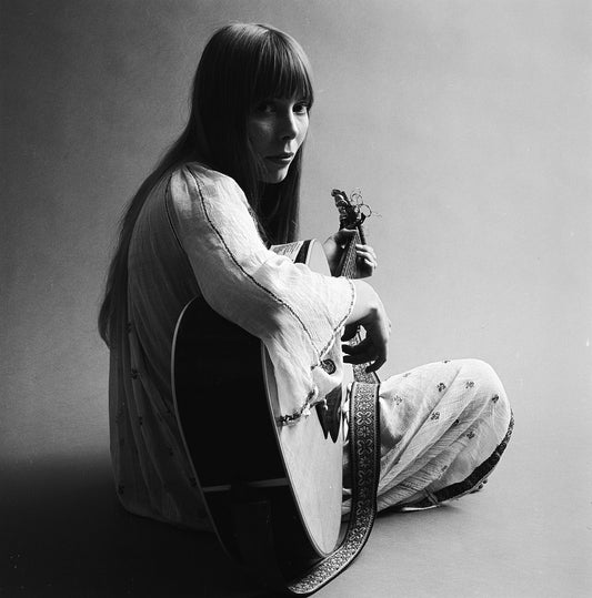 Joni Mitchell - Over the Shoulder, 1968 - Morrison Hotel Gallery