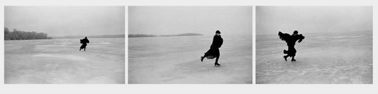 Joni Mitchell, Skating Triptych, Lake Mendota, WI, 1976 - Morrison Hotel Gallery