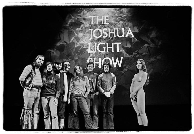 Joshua Light Show, Holiday Portrait, 1969 - Morrison Hotel Gallery
