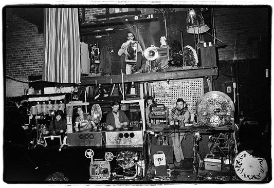 Joshua Light Show with Equipment, Fillmore East, 1969 - Morrison Hotel Gallery