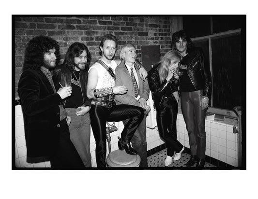 Judas Priest and Andy Warhol, El Paso, TX, 1981 - Morrison Hotel Gallery