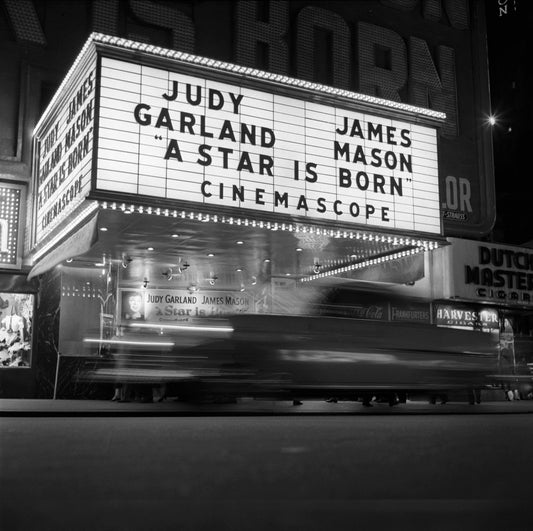 Judy Garland & James Mason, "A Star is Born" Marquee, New York, 1954 - Morrison Hotel Gallery