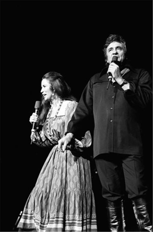 June Carter Cash and Johnny Cash, 1985 - Morrison Hotel Gallery