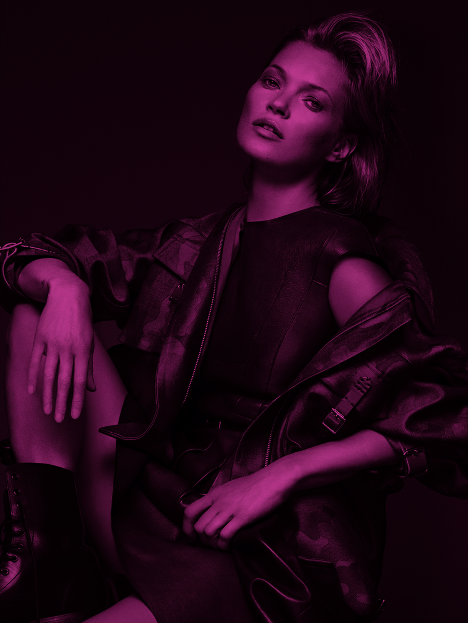 Kate Moss, Pose, 2013 - Morrison Hotel Gallery