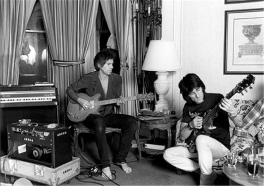 Keith Richards and Ron Wood, Rolling Stones, 1983 - Morrison Hotel Gallery