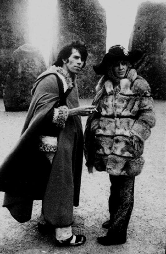 Keith Richards & Anita Pallenberg, Stonehenge, 1967 - Morrison Hotel Gallery