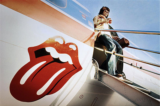 Keith Richards, Exiting 'The Starship', Rolling Stones U.S. Tour, 1972 - Morrison Hotel Gallery