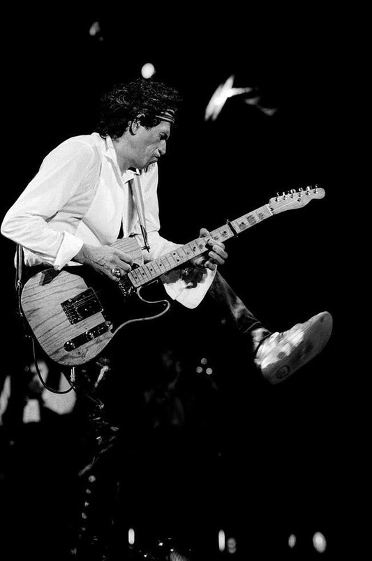 Keith Richards In Concert During 'Steel Wheels' Tour 1989 - Morrison Hotel Gallery