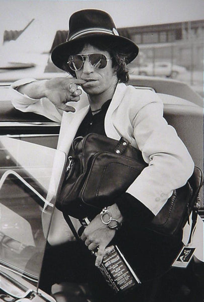 keith richards (VERY RARE TEST!! 送料込み） Keith Richards, Midwest Airport 1979