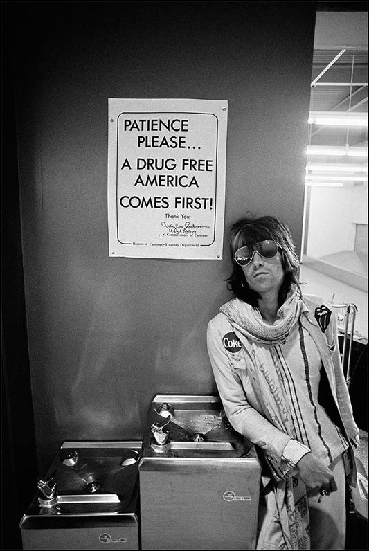 Keith Richards, Patience Please, Rolling Stones, American Tour, 1972 - Morrison Hotel Gallery