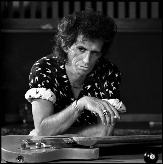 Keith Richards, Rolling Stones, NYC, 1988 - Morrison Hotel Gallery