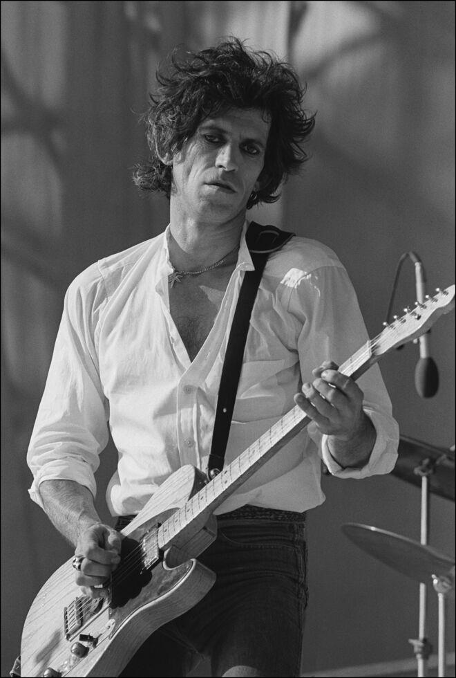 Keith Richards, Rolling Stones, Philadelphia, PA, September, 1981 - Morrison Hotel Gallery