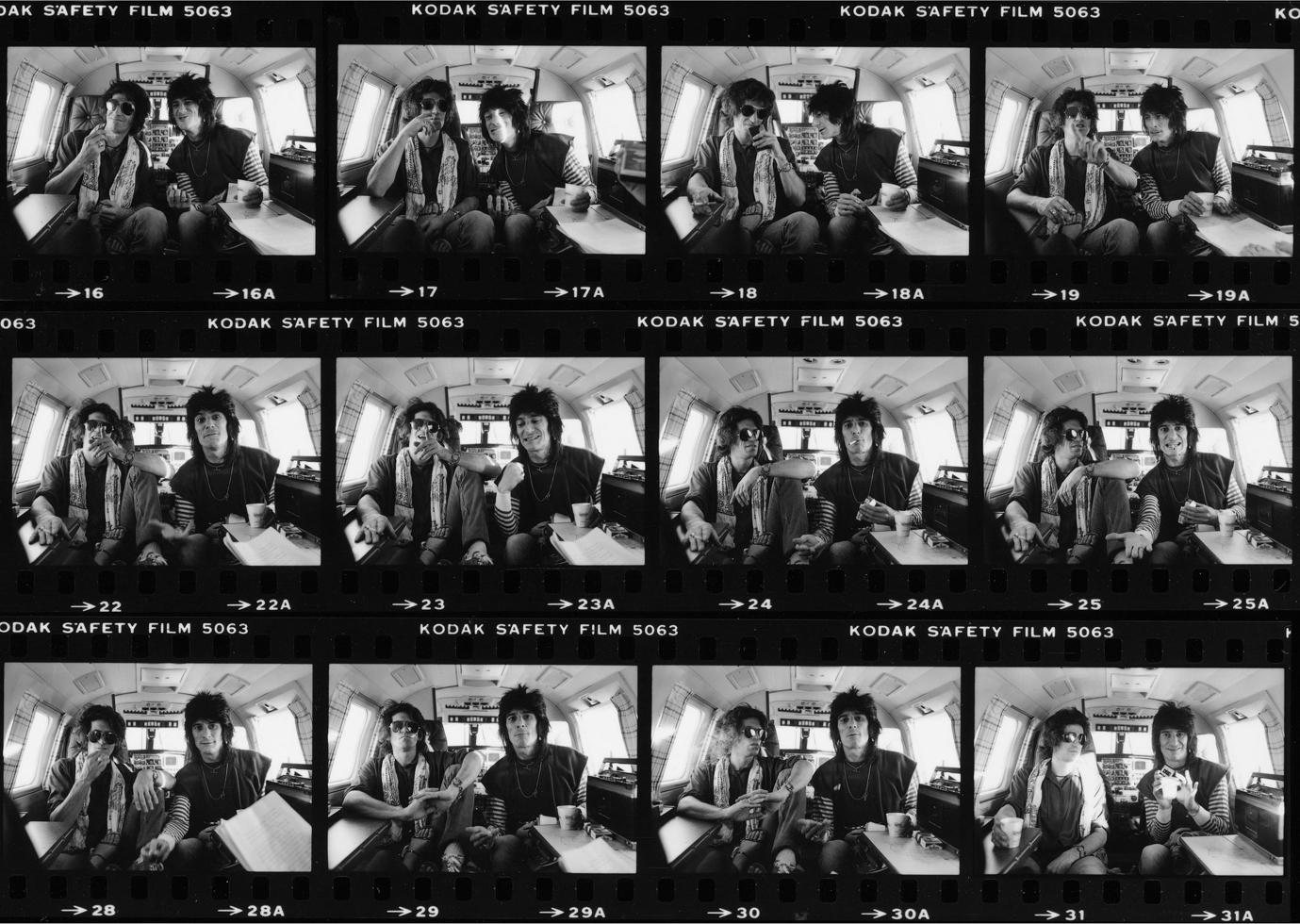 Keith Richards & Ronnie Woods, New Barbarians Tour, 1979 - Morrison Hotel Gallery