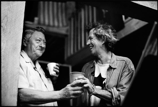 Keith Richards & Scotty Moore, Woodstock, NY, 1996 - Morrison Hotel Gallery