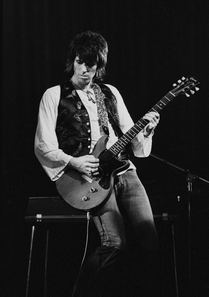 Keith Richards, The Rolling Stones, 1973 - Morrison Hotel Gallery
