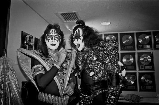 KISS, Gene Simmons and Ace Frehley 1980 - Morrison Hotel Gallery