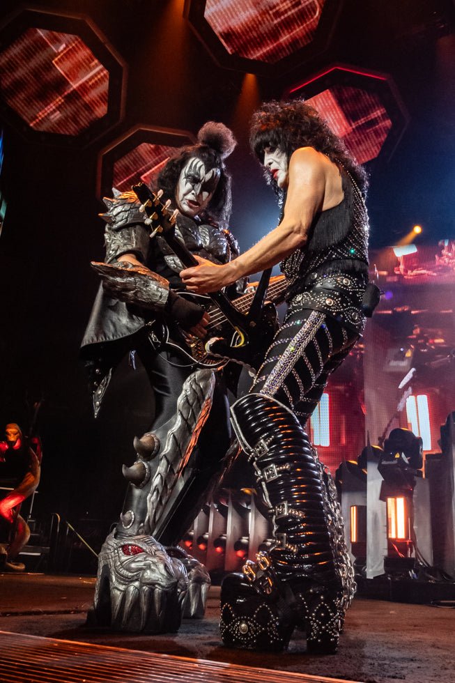 KISS, Gene Simmons and Paul Stanley, Final Concert, Madison Square Garden, NYC, 2023 - Morrison Hotel Gallery