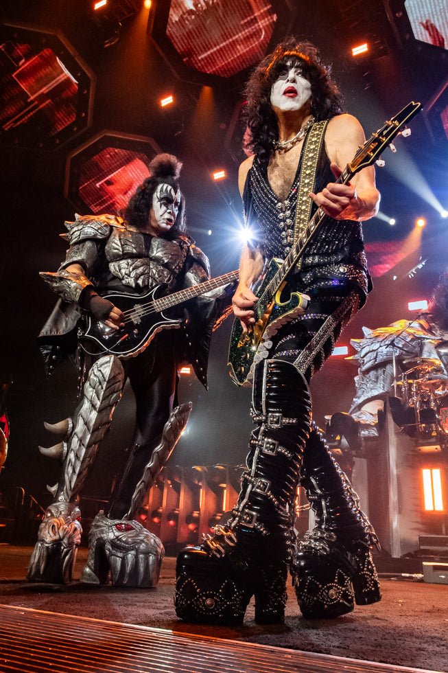 KISS, Gene Simmons and Paul Stanley, Final Concert, Madison Square Garden, NYC, 2023 - Morrison Hotel Gallery