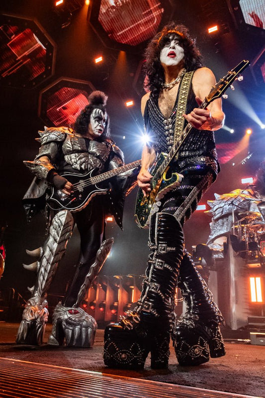 KISS, Gene Simmons and Paul Stanley, Final Concert, Madison Square Garden, NYC, 2023 - Morrison Hotel Gallery