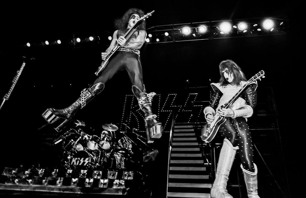 KISS, Paul Stanley and Ace Frehley, 1977 - Morrison Hotel Gallery