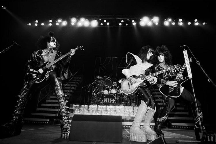 Kiss Performing 1977 - Morrison Hotel Gallery