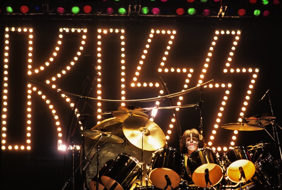 KISS, Peter Criss, 1977 - Morrison Hotel Gallery