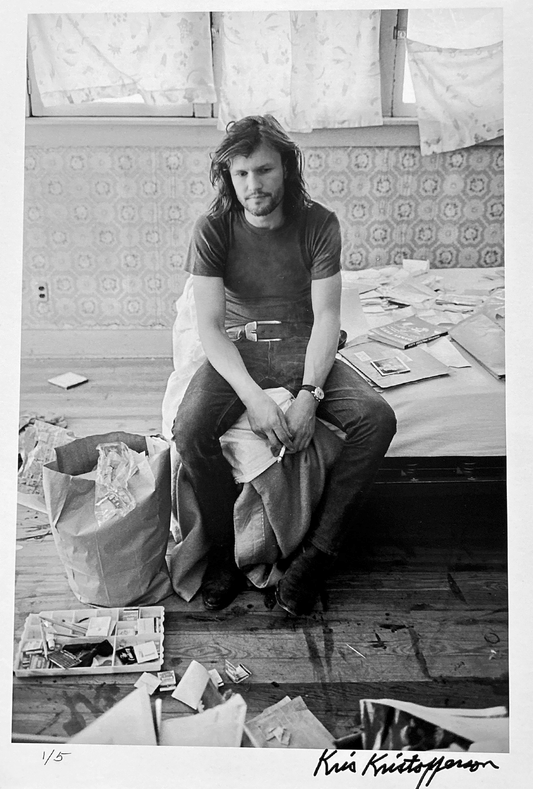 Kris Kristofferson, Sunday Morning Coming Down, 1970 - Cosigned - Morrison Hotel Gallery