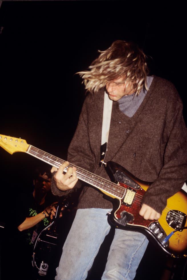 Kurt Cobain, Nirvana, Seattle, WA, 1991