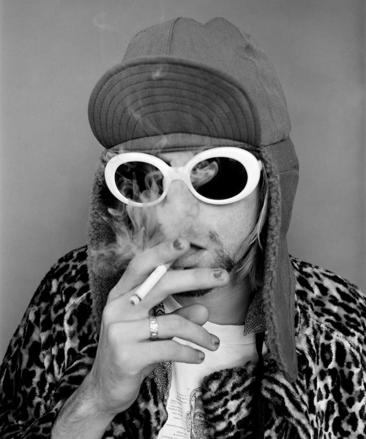 Kurt Cobain, Nirvana, Smoking B, 1993 - Morrison Hotel Gallery