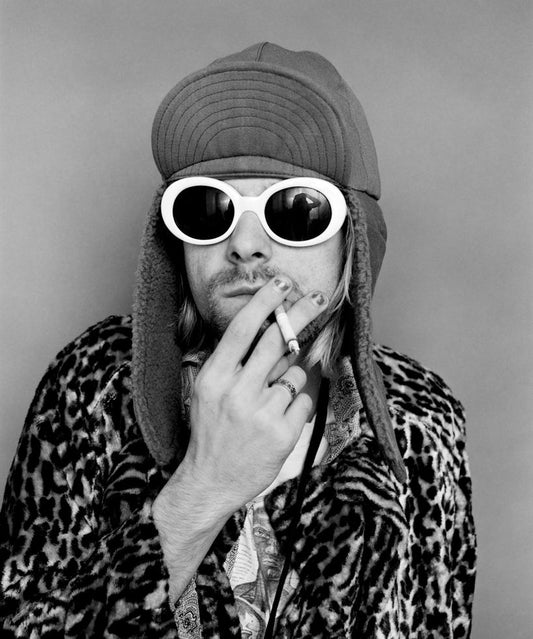 Kurt Cobain, Nirvana, Smoking C, 1993 - Morrison Hotel Gallery