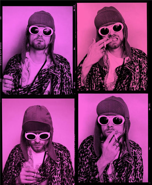 Kurt Cobain; Pink Quadriptych - Morrison Hotel Gallery