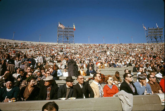 L.A. Coliseum, Football Game Crowd, 1963 - Morrison Hotel Gallery