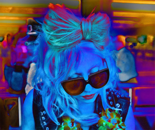 Lady Gaga, Mystique Blue - Morrison Hotel Gallery