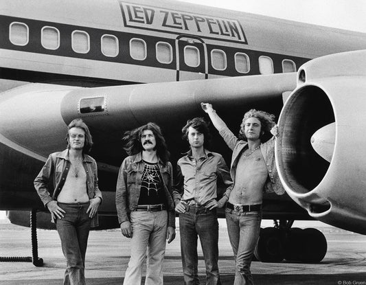 Led Zeppelin in front of The Starship, 1973 - Morrison Hotel Gallery