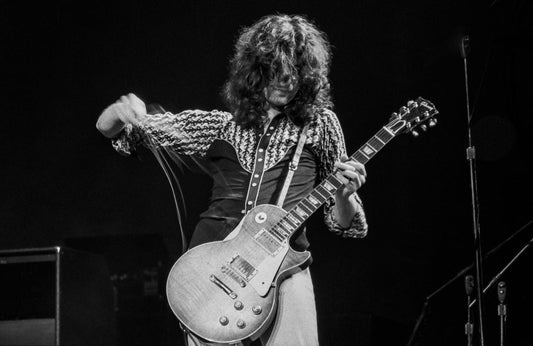 Led Zeppelin, Jimmy Page, 1975 - Morrison Hotel Gallery
