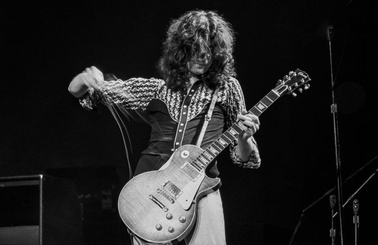 Led Zeppelin, Jimmy Page, 1975 - Morrison Hotel Gallery