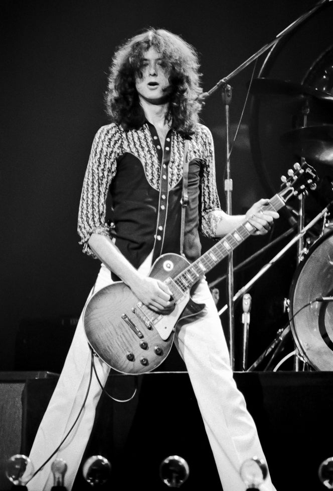 Led Zeppelin, Jimmy Page, 1975 - Morrison Hotel Gallery