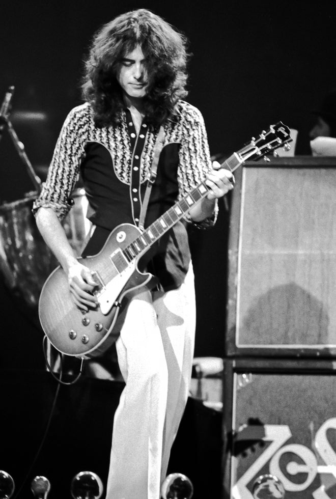 Led Zeppelin, Jimmy Page, 1975 - Morrison Hotel Gallery