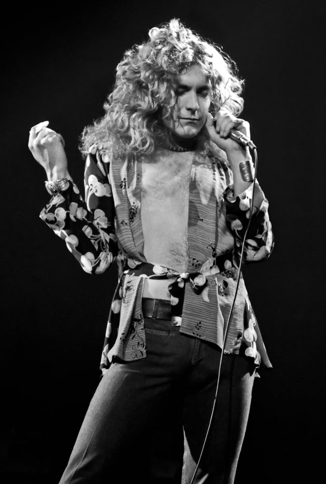 Led Zeppelin, Robert Plant, 1975 - Morrison Hotel Gallery
