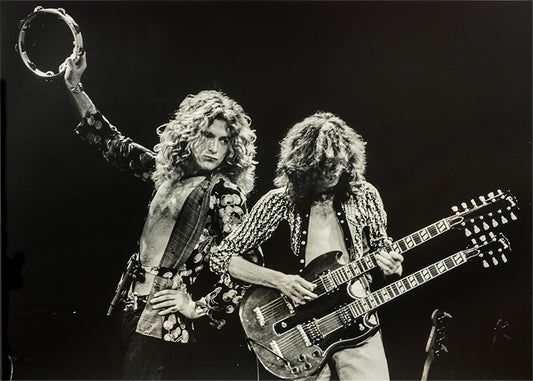 Led Zeppelin, Robert Plant & Jimmy Page, Dallas, TX - Morrison Hotel Gallery