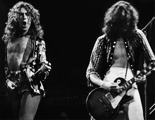 Led Zeppelins' Robert Plant & Jimmy Page - Morrison Hotel Gallery