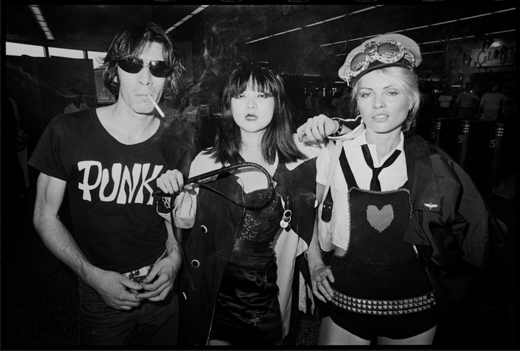 Legs McNeil, Anya Phillips and Debbie Harry - Morrison Hotel Gallery