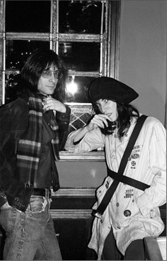 Lenny Kaye and Patti Smith, 1977 - Morrison Hotel Gallery