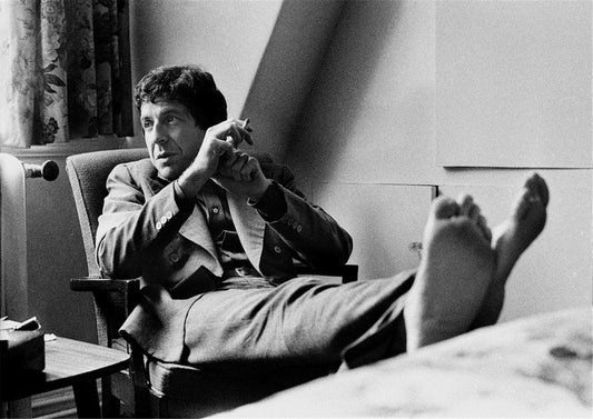 Leonard Cohen, 1974 - Morrison Hotel Gallery