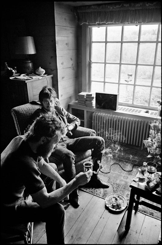 Levon Helm and Robbie Robertson, The Band, Big Pink, Levon and Richard's house, West Ohayo Mountain - Morrison Hotel Gallery